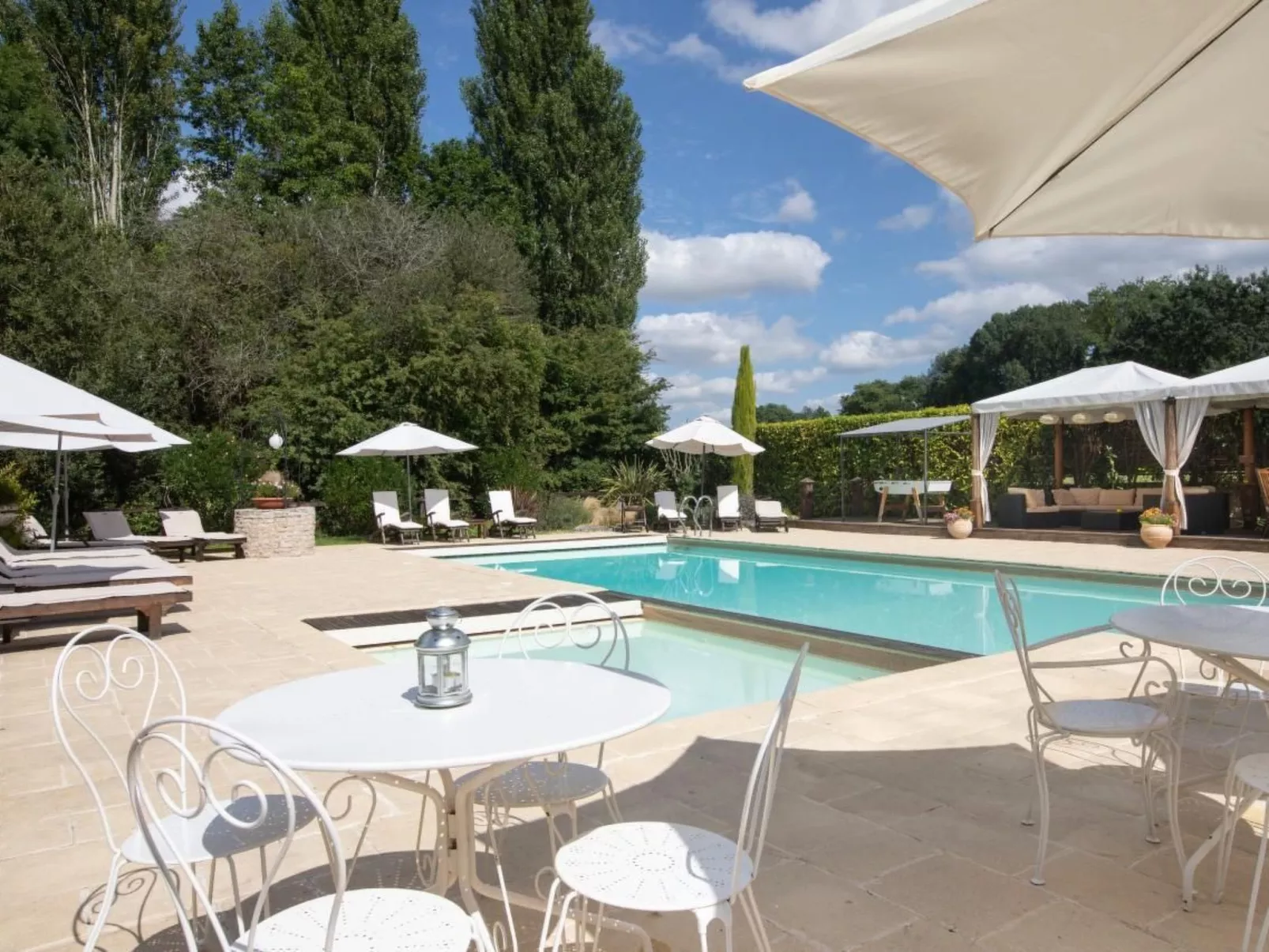 Le Petit Moulin - Feriendomizil mit beheiztem Pool-Dehors