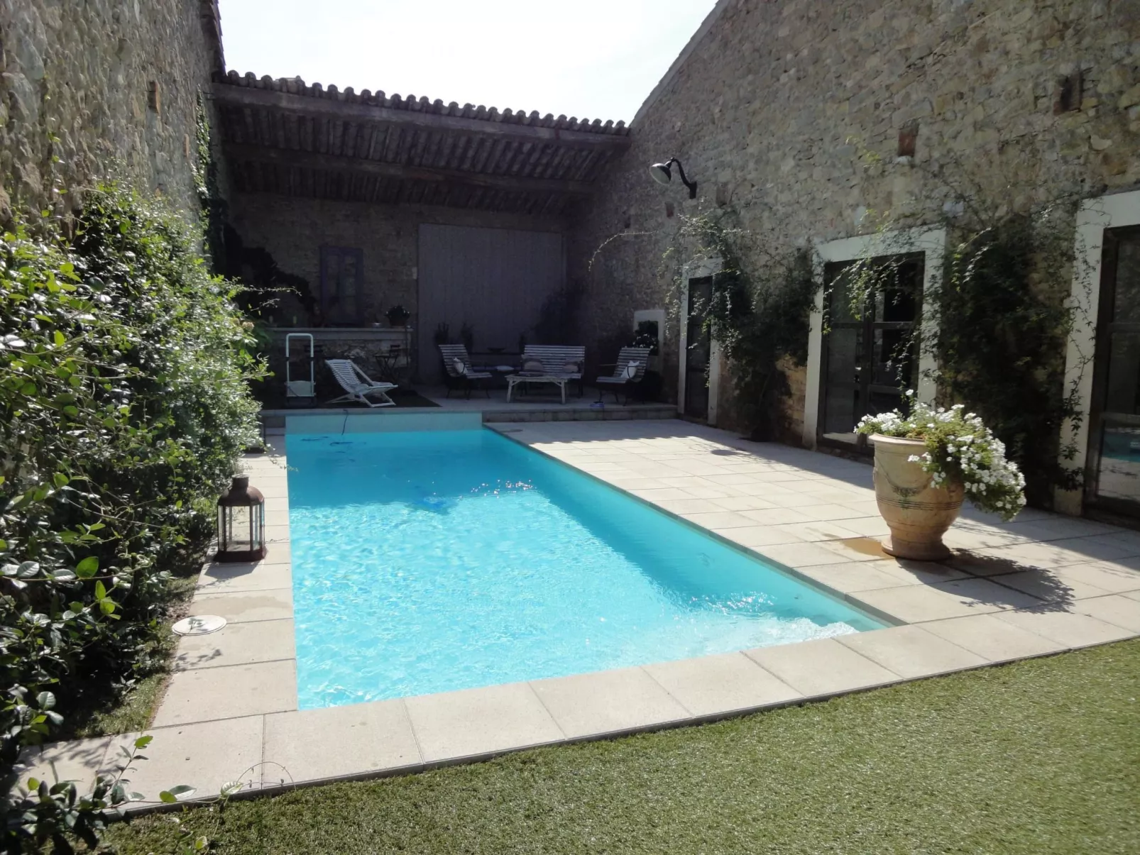 Villa "Brassens" mit privatem Pool-Draußen