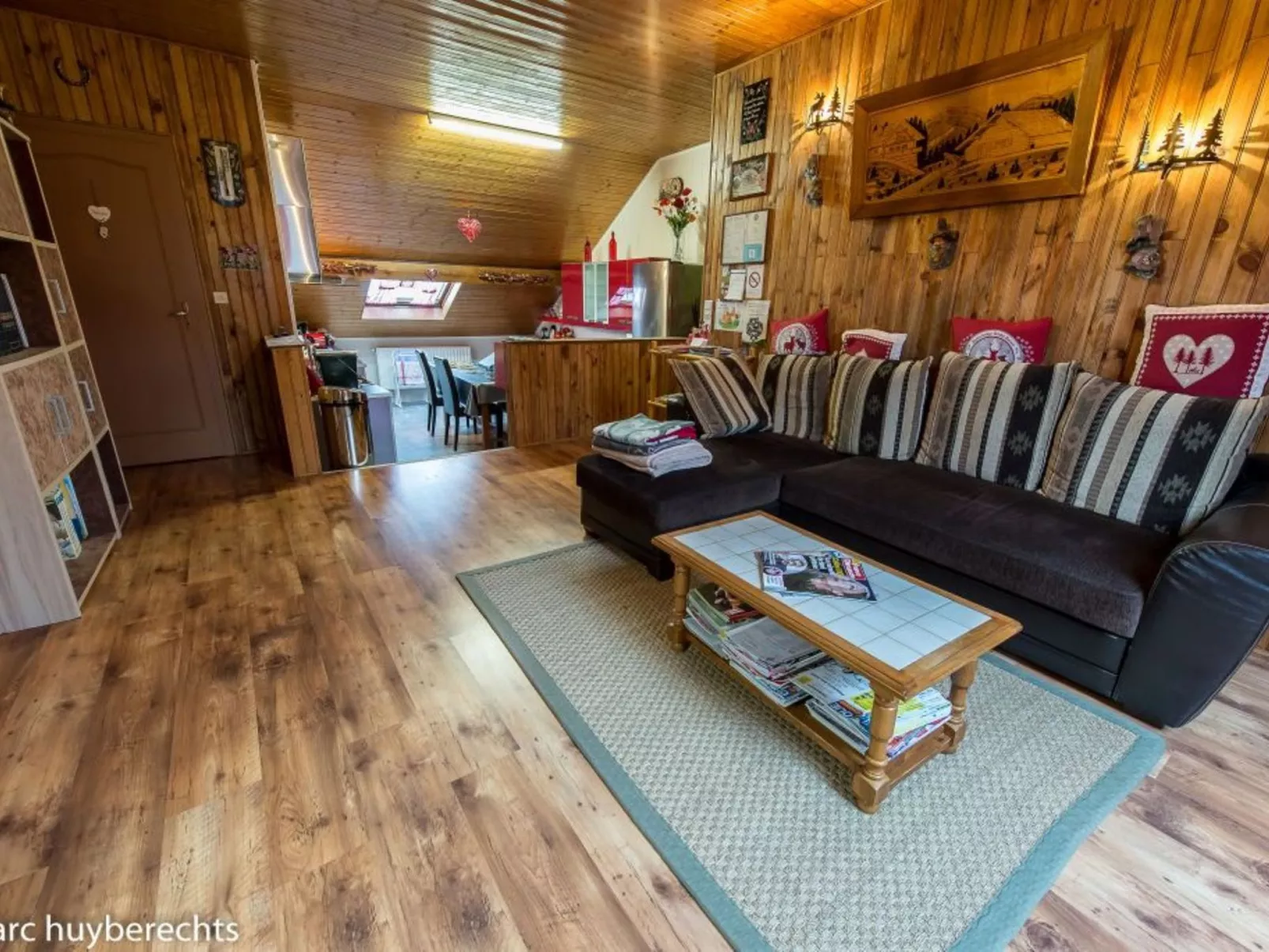 Das Gîte Fleuri mit einer herrlichen Aussicht