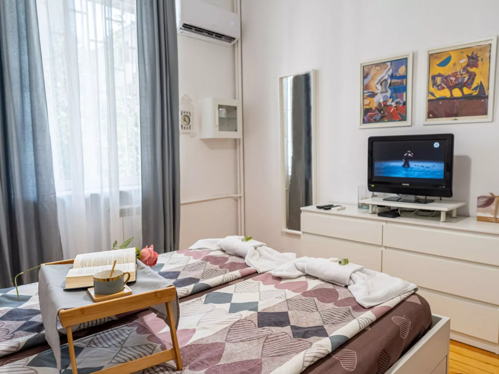 Komfort-Suite im Zentrum von Sofia, zwei Schlafzimmer, acc - Dedans