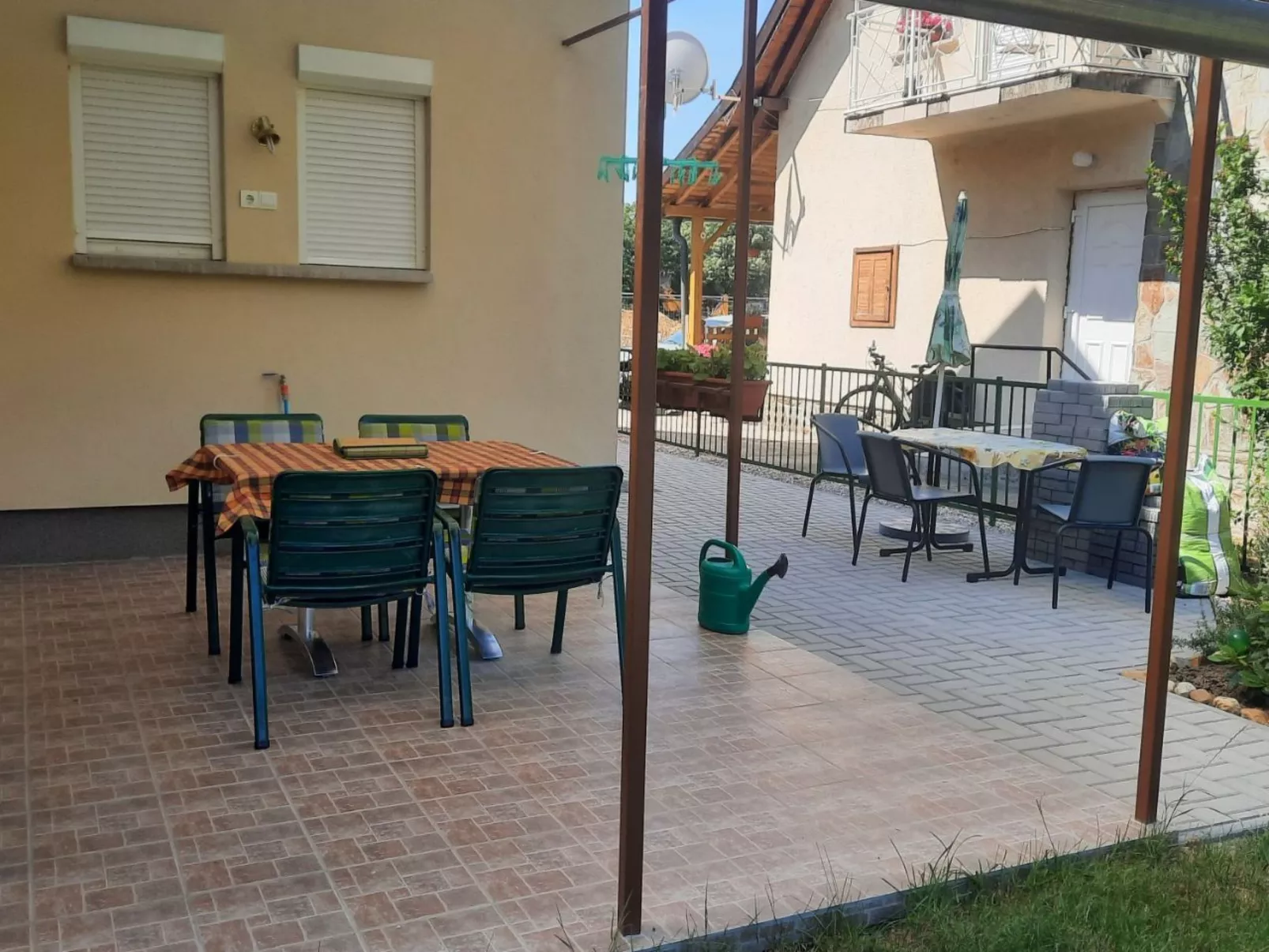 Klimatisiertes Ferienhaus in Bükfürdö mit Garten-Dehors