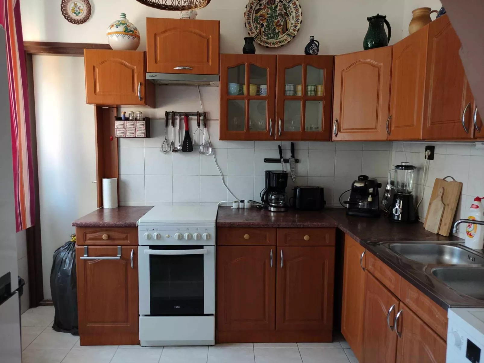 Appartement mit Grill-Dedans