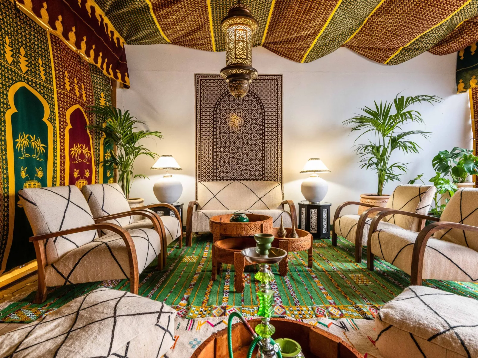 Villa "Riad Matias Galé"-Inside