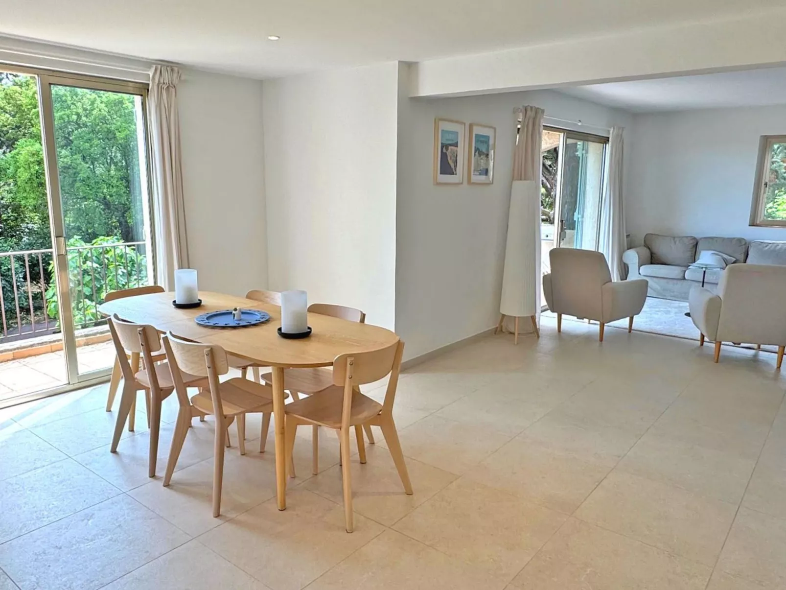 Appt T4 6 Pers - Climatisation - Aperçu Mer - Drinnen