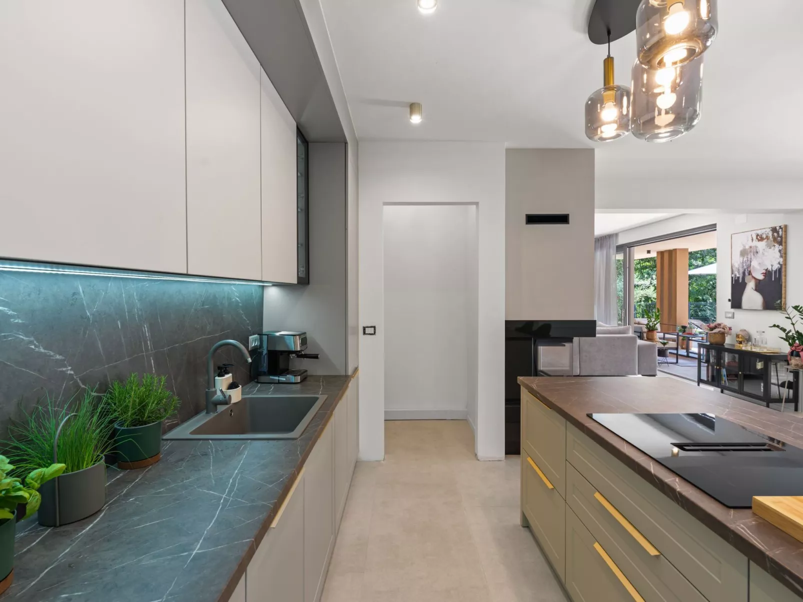 Luxuriöse Waldvilla mit beheiztem Pool in Kroatien-Dedans