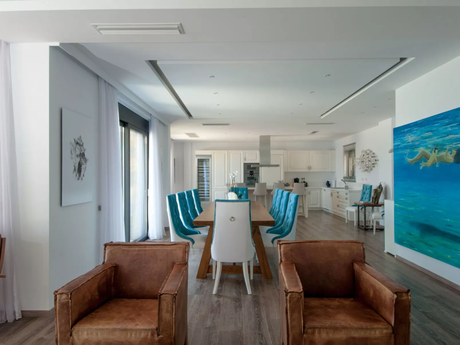 "Villa Dimitra" mit Infinity Pool-Dedans