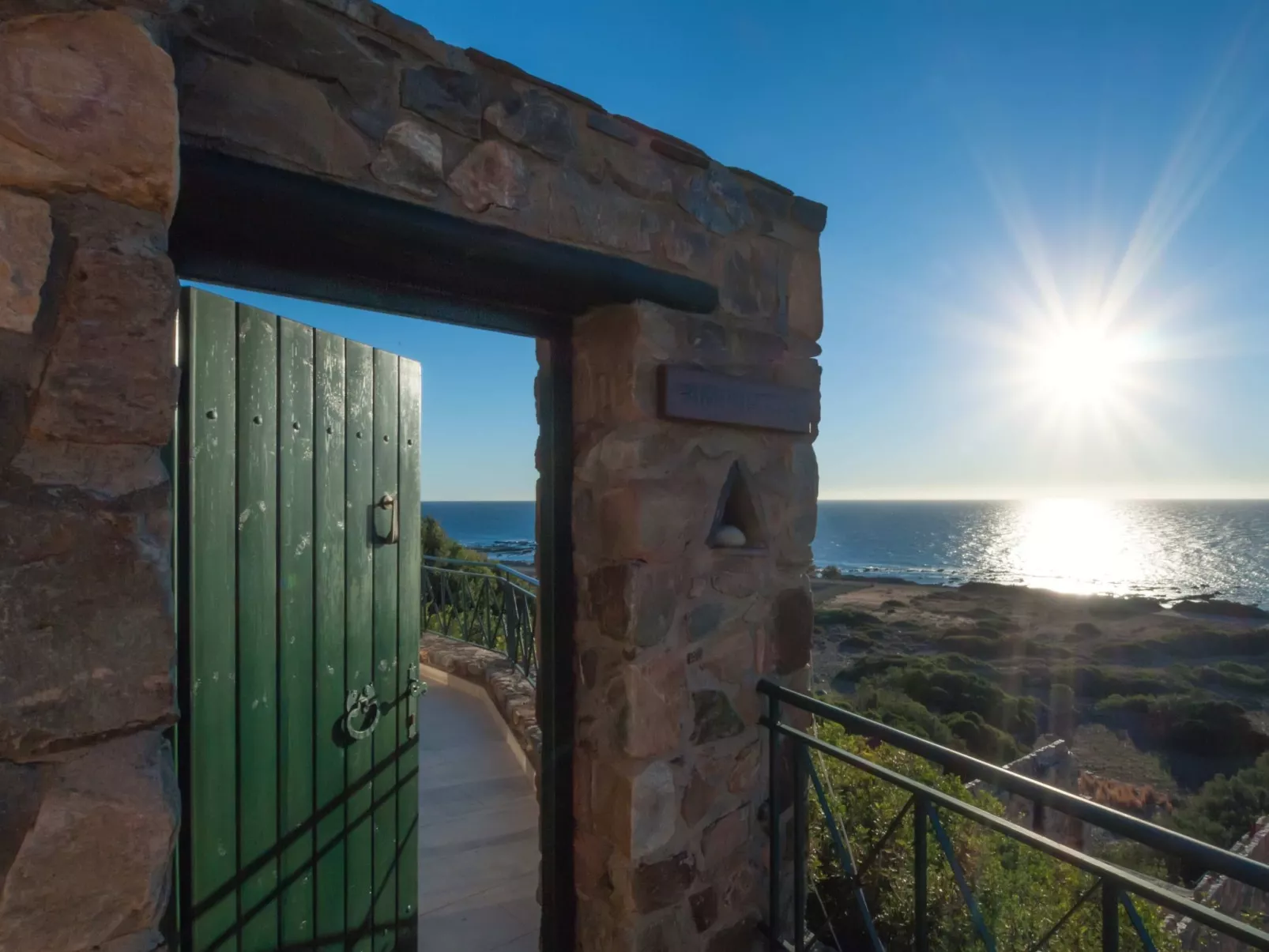 Steinvilla mit Meerblick bei Elafonissi