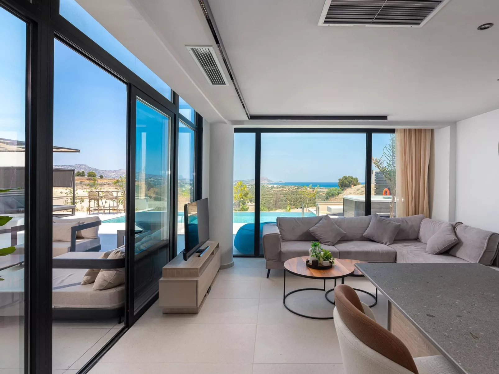 Ferienvilla Aquamarine mit Schwimmbad-Inside