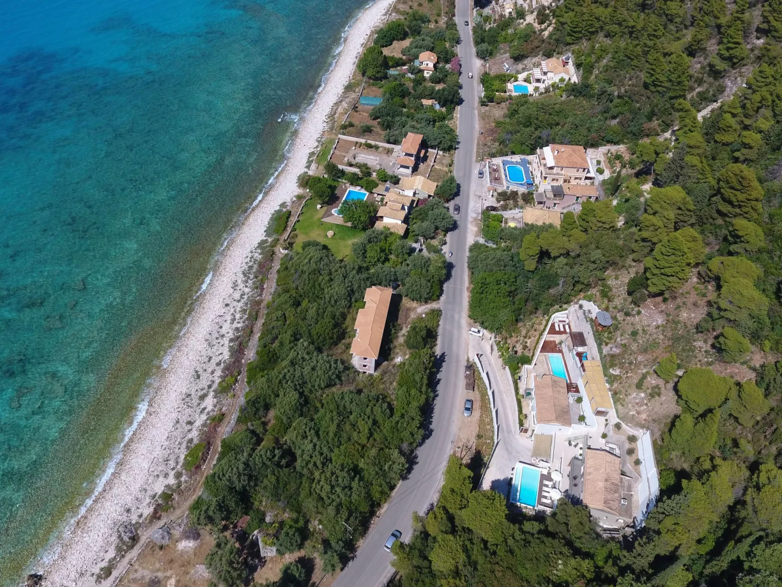 Villa mit eigenem Garten und in der Nähe von Agios Nikitas-Outside