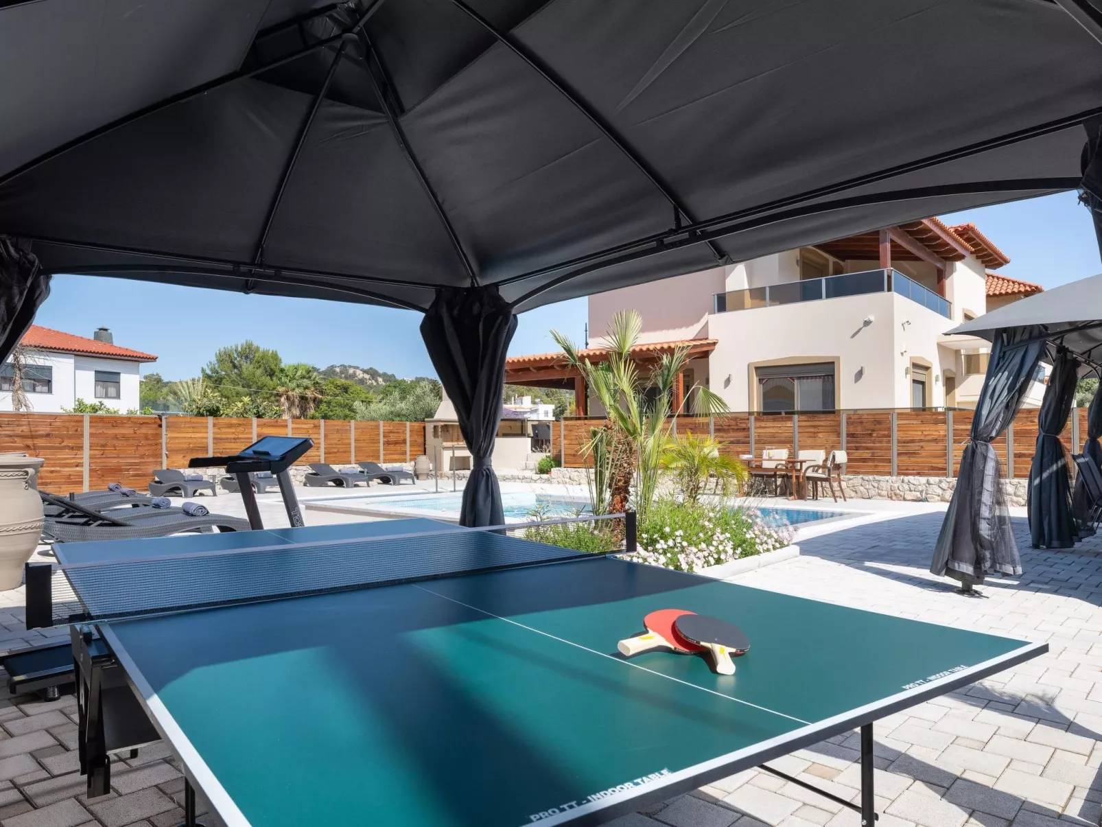 Luxus-Villa Panthea auf der Insel Rhodos-Dehors