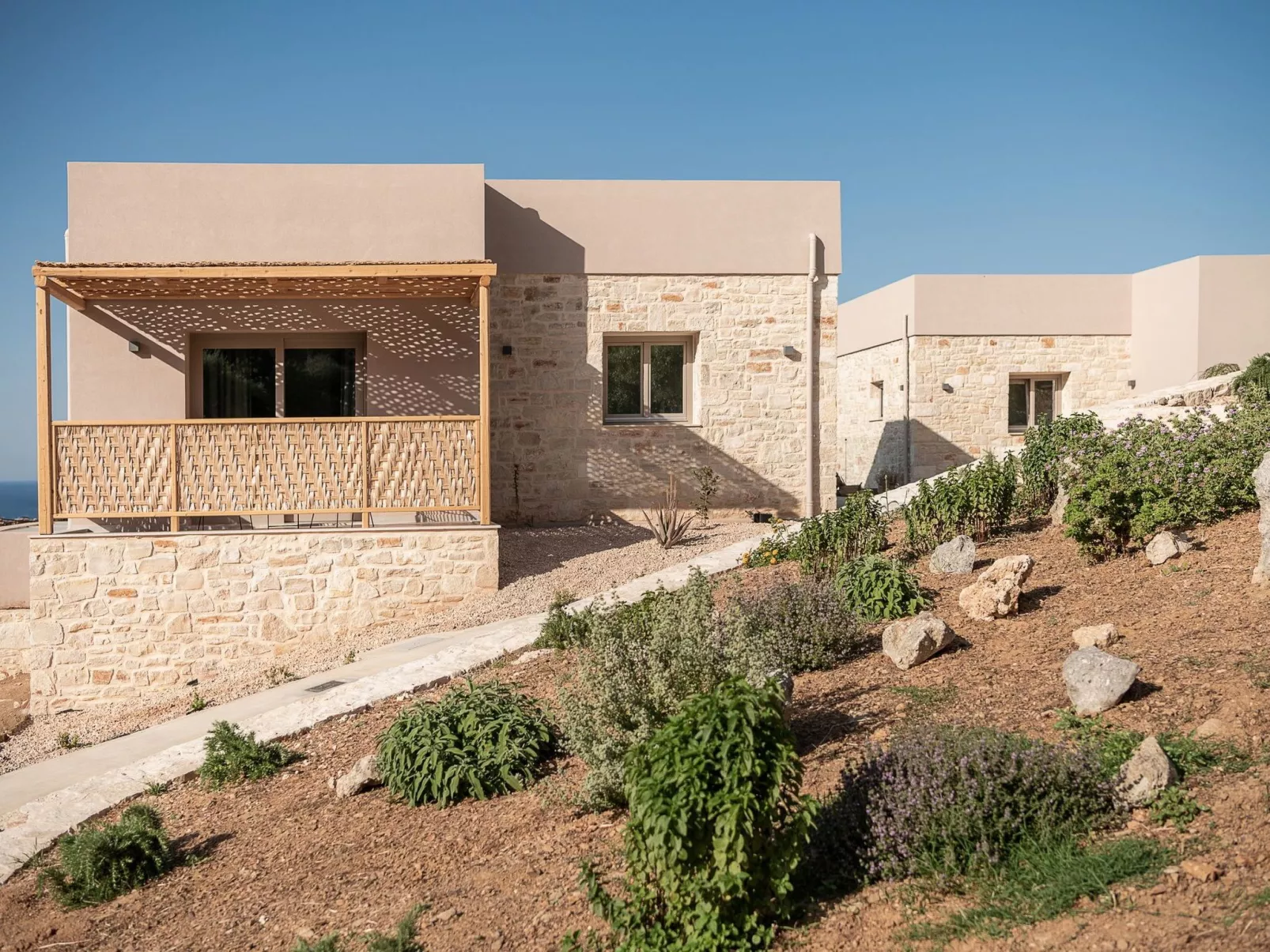 "Kokomo Aura" mit eigenem Pool-Dehors