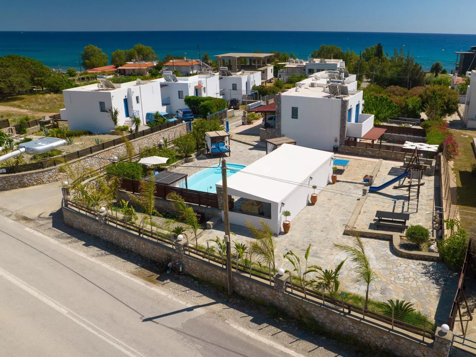 Villa Maripaul im Dorf Pefki-Dehors