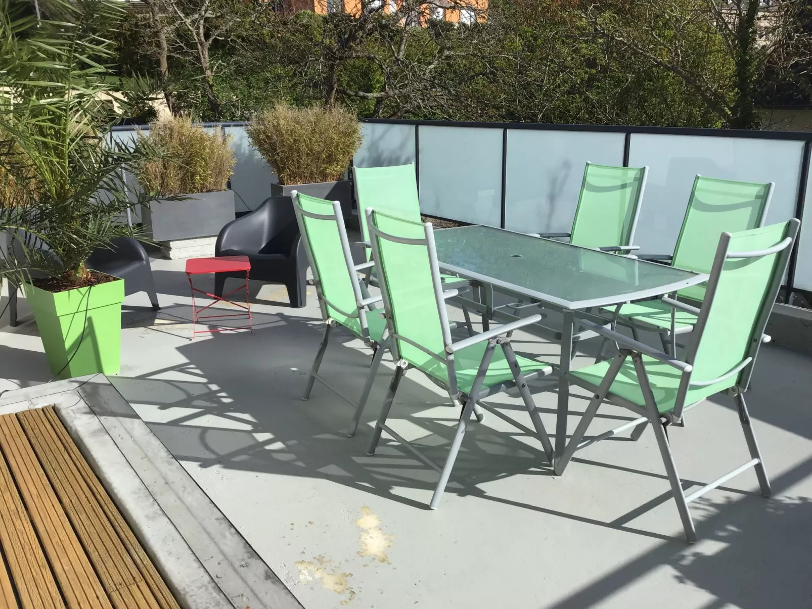 "Kermajo" in Strandnähe-Dehors