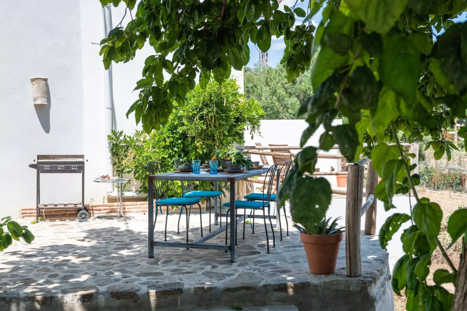 Casa Cigüeña-Gardens summer