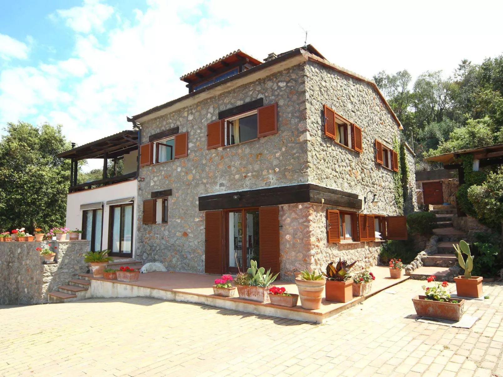 Villa Paradisino Drei-Zimmer-Wohnung orbetello Strand-Outside