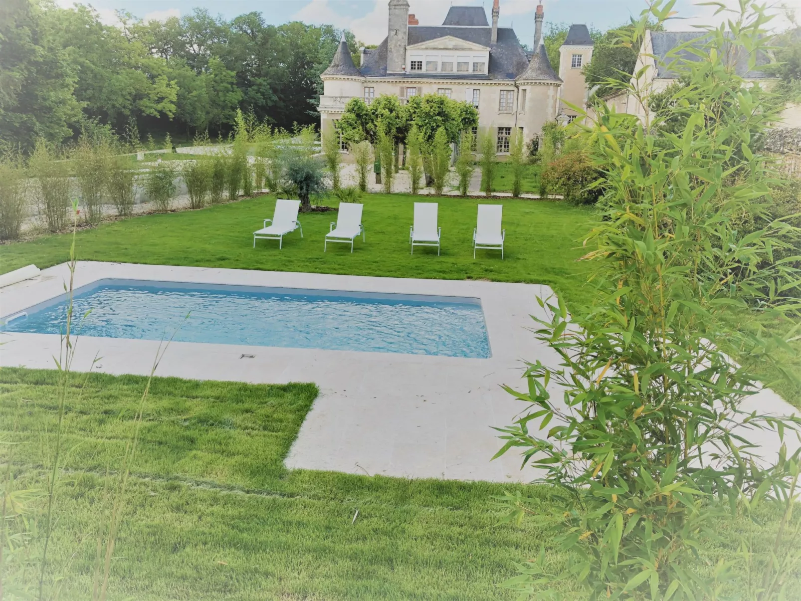 Cottage Garten 70m2 mit Pool in Azay le rideau-Draußen