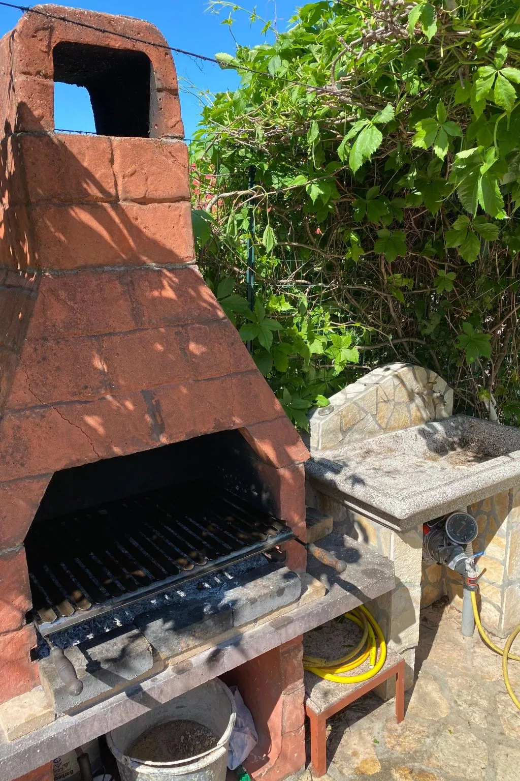 Familienappartement Balkon und Loggia mit Meerblick-Dehors