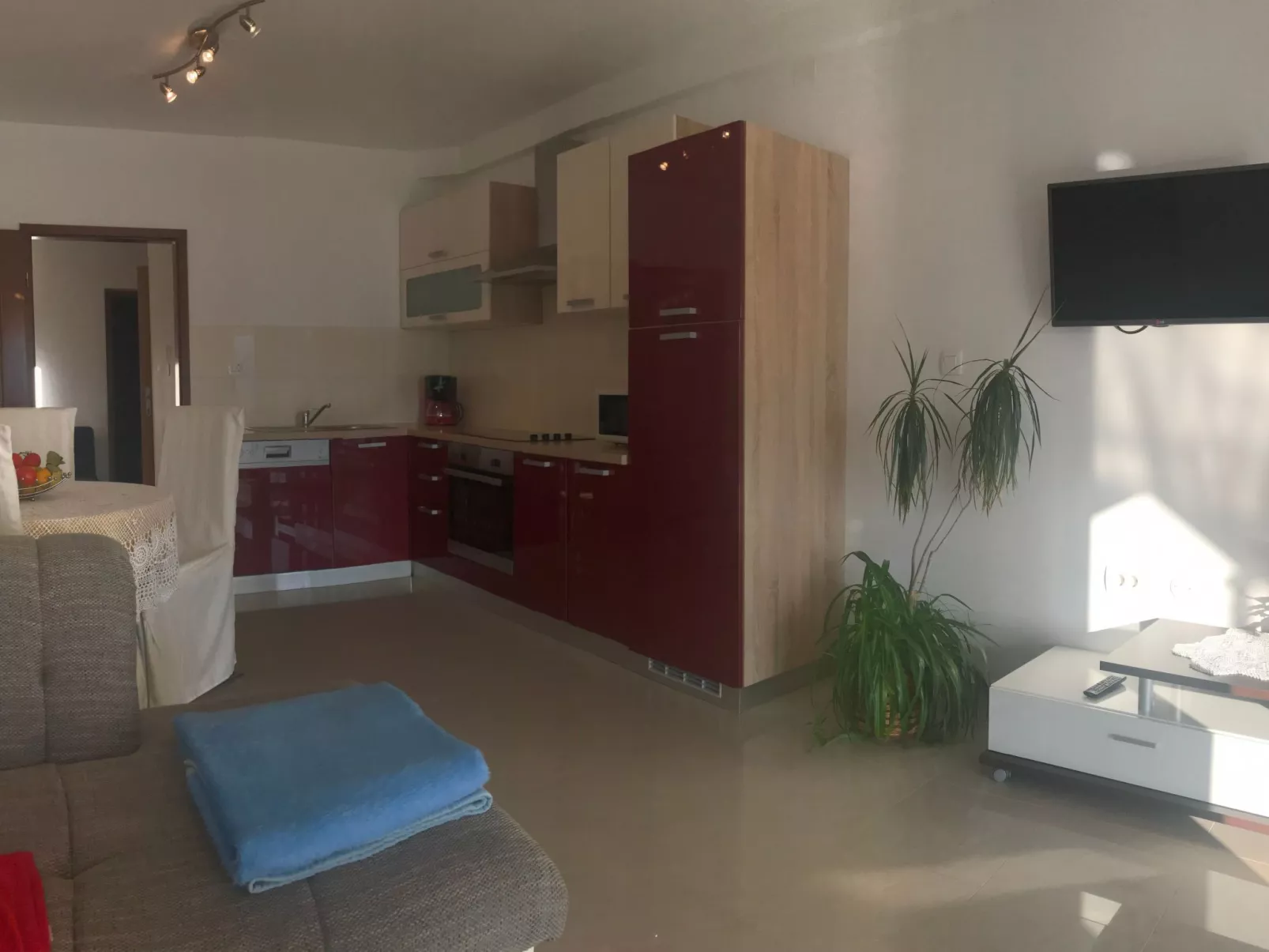 Mit Wasserblick-Dedans