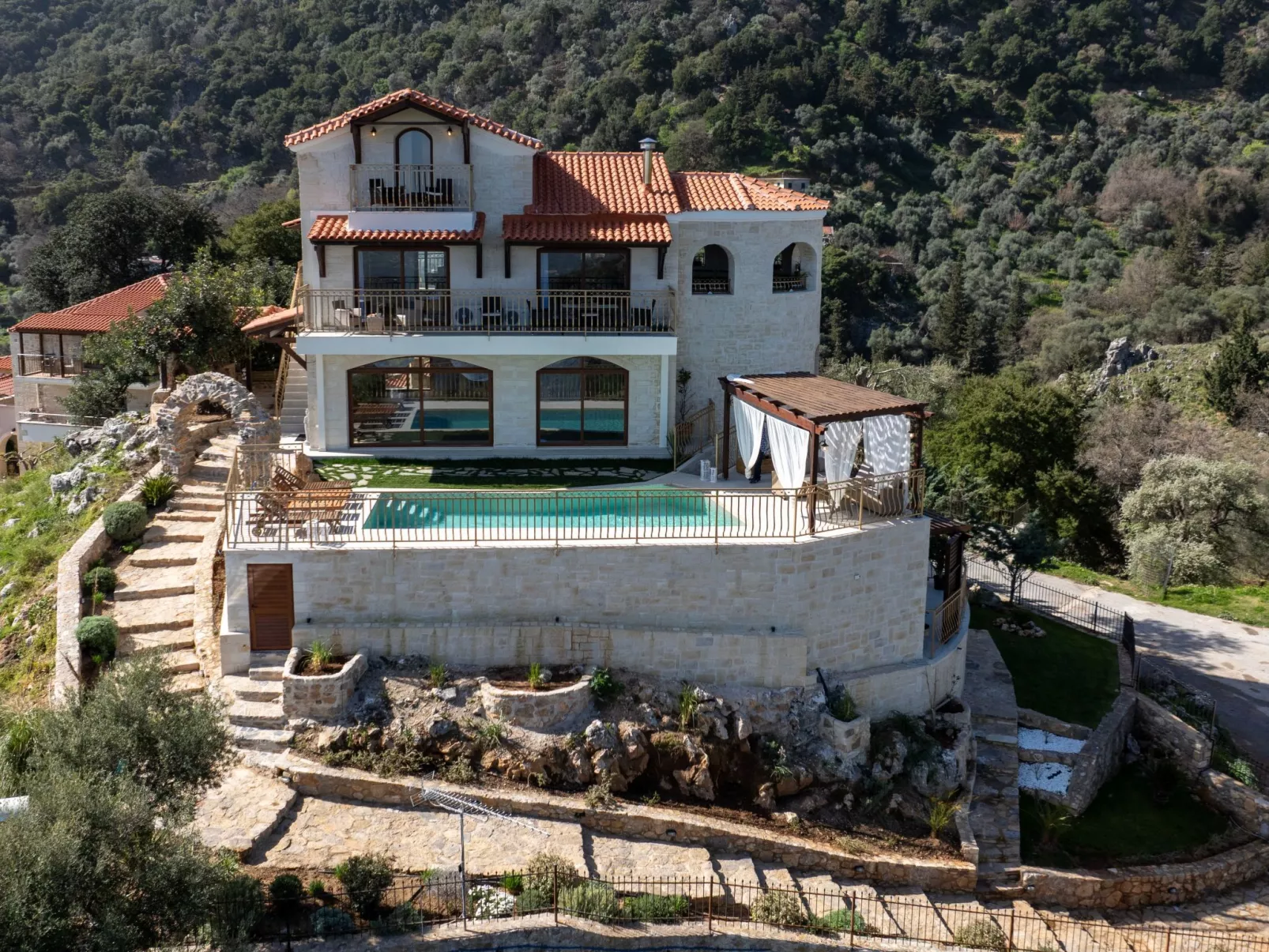 Geroulios Kastro Villa II"Free"Beheizter Pool, Whirlpool-Image-tags.info