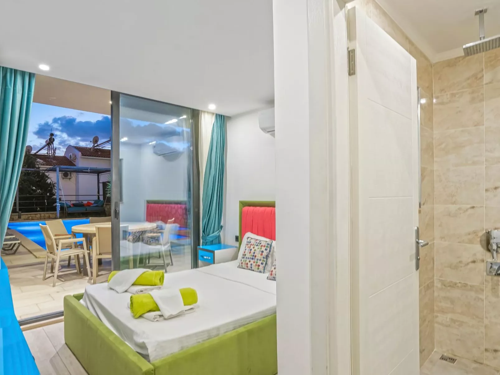 Villa in Kalkan nähe Zentrum und Meer für 8 P.-Inside