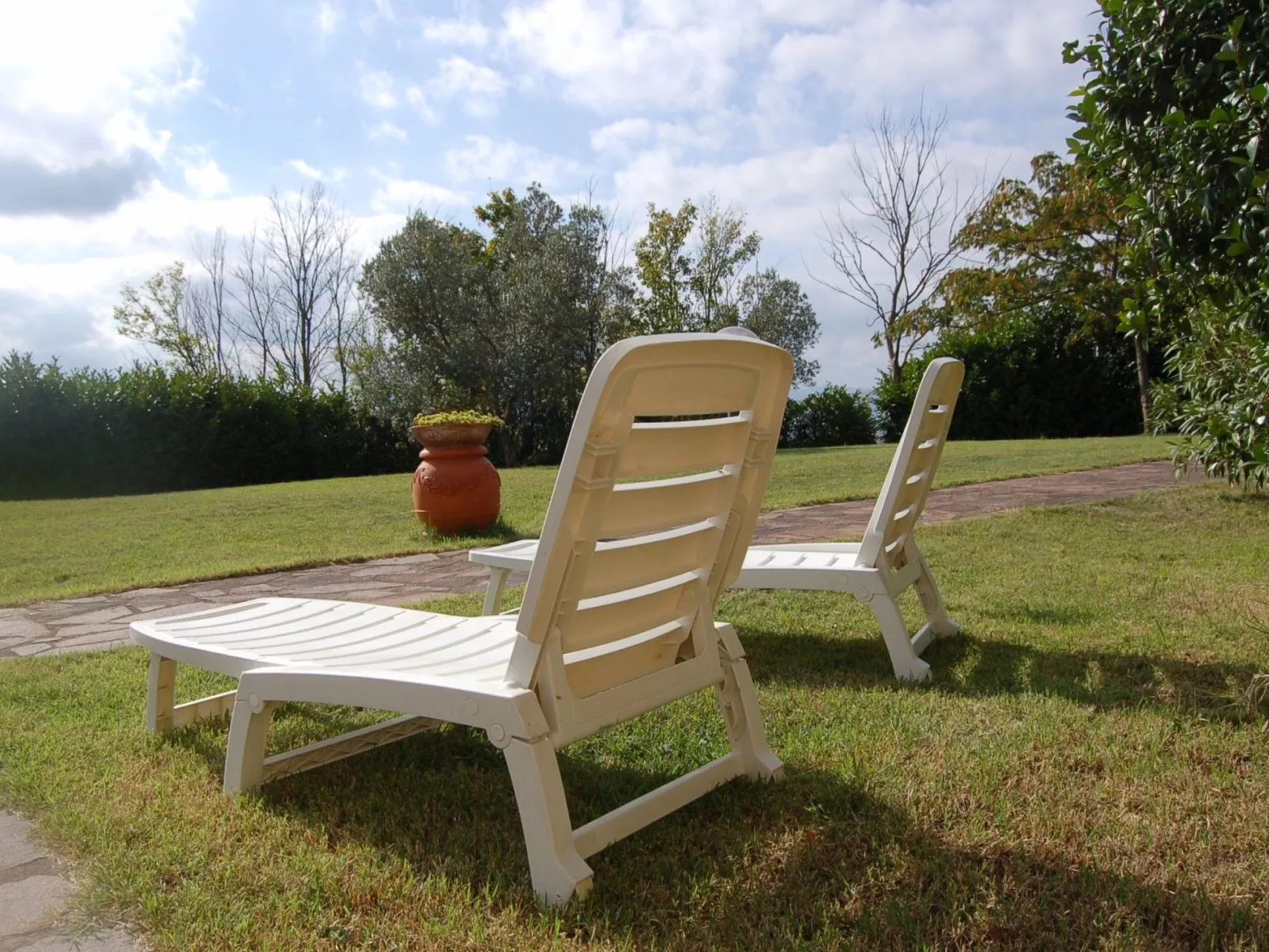 Schönes Ferienhaus in Volterra mit Großem Garten-Draußen