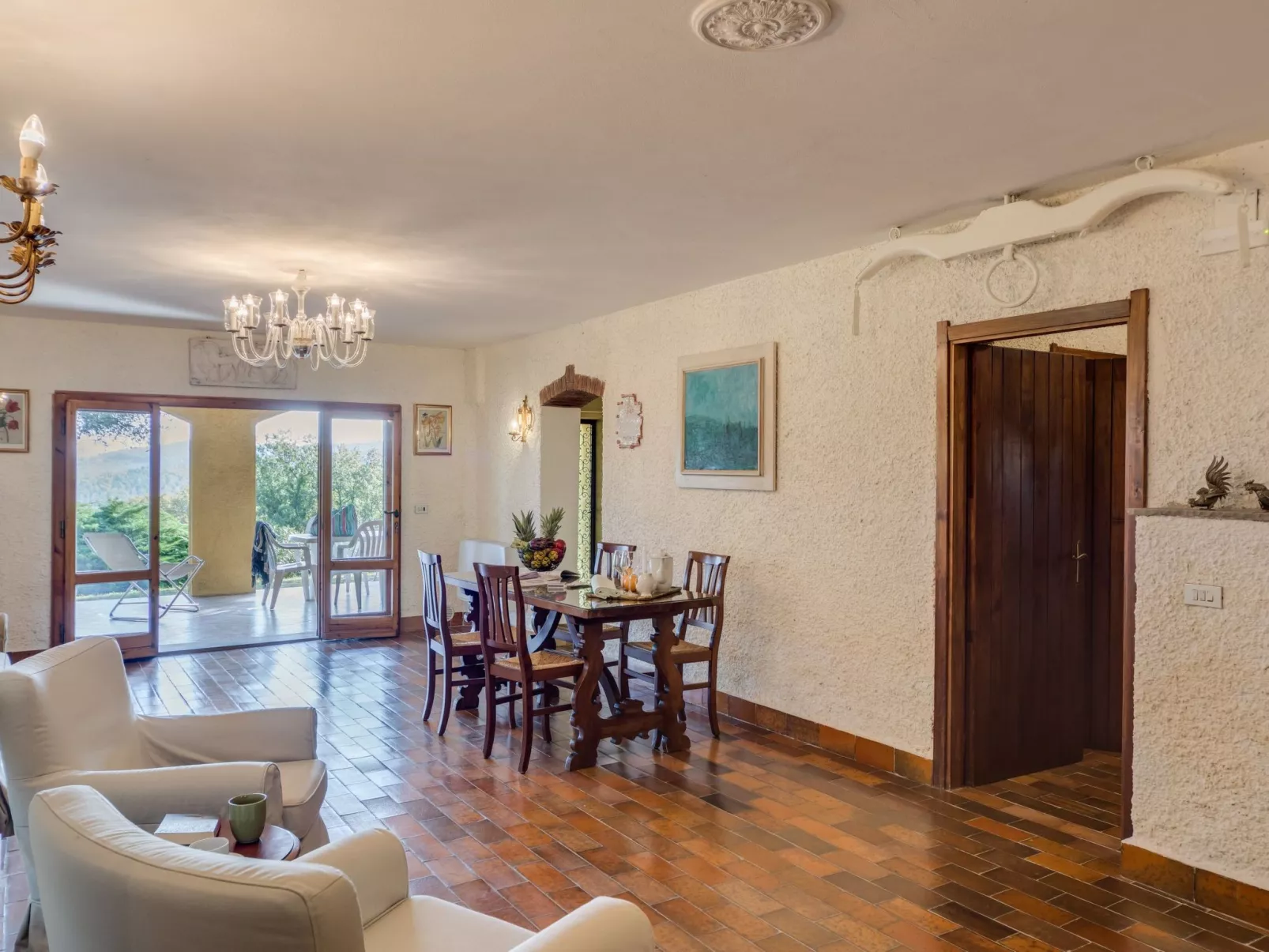 Wohnung Macine mit Terrasse und Grill - Inside