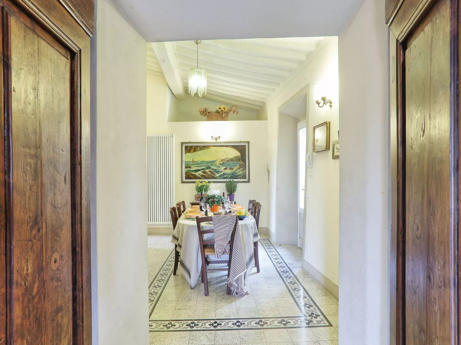 Villa 'La Canonica' mit Gemeinschaftspool-Dedans