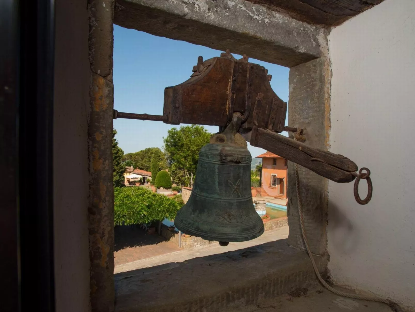 Unterkunft für 5 Personen, auf einem Bauernhof mit Schwimmbad-Dehors