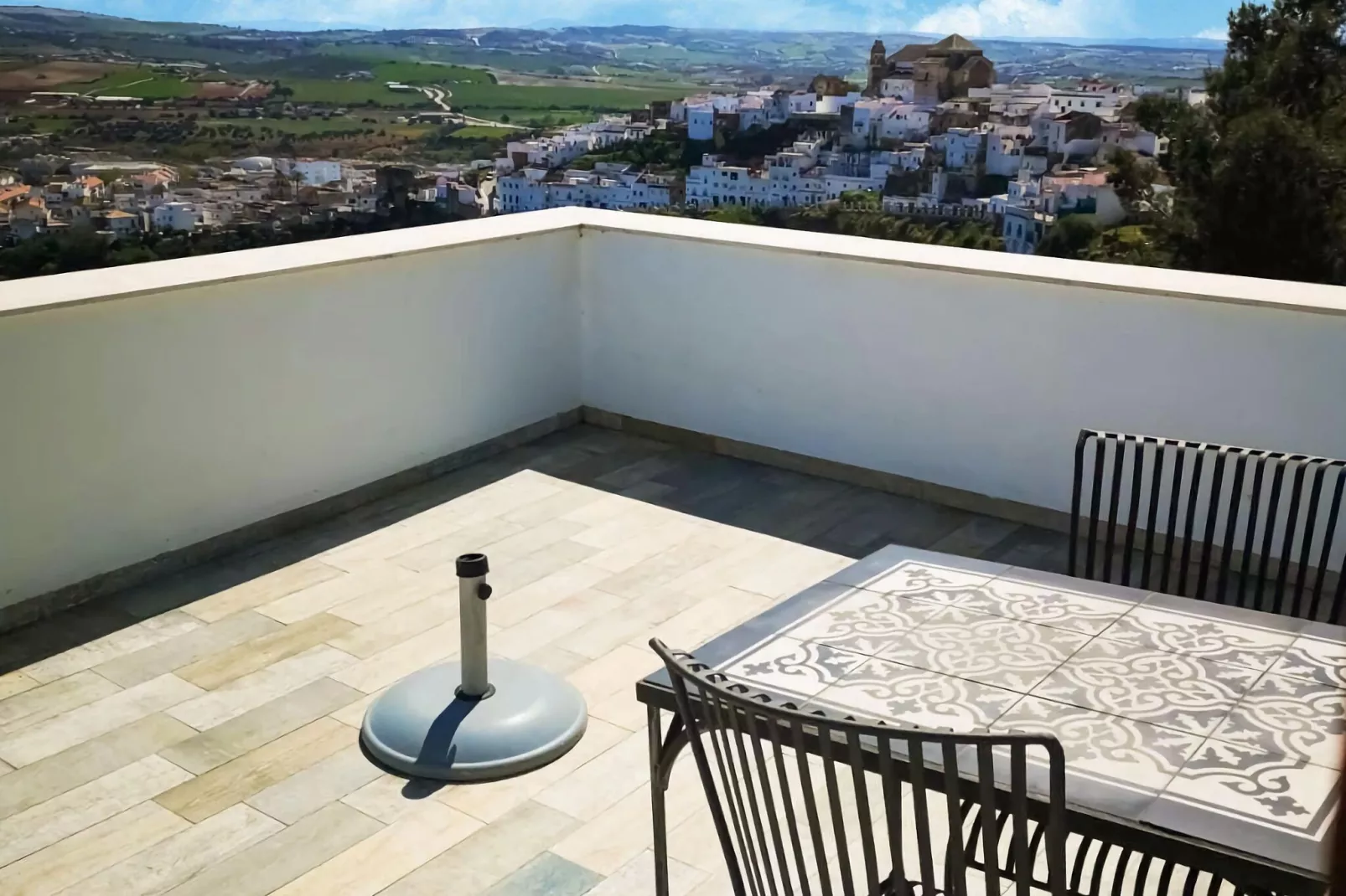 Casa la Peña-Vue d'été