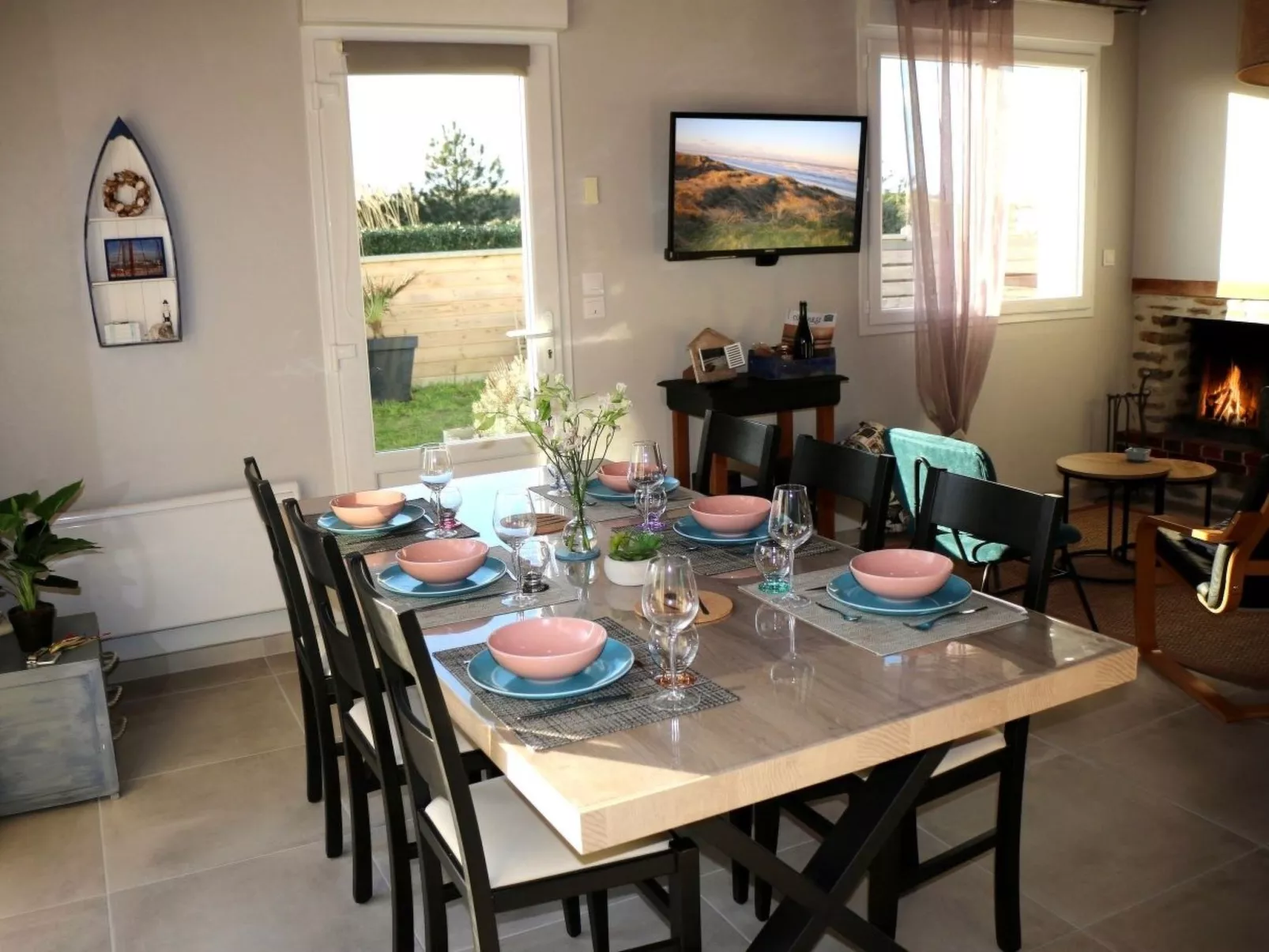 L'Escale dunes, Strände 20 Meter entfernt, Meerblick-Dedans