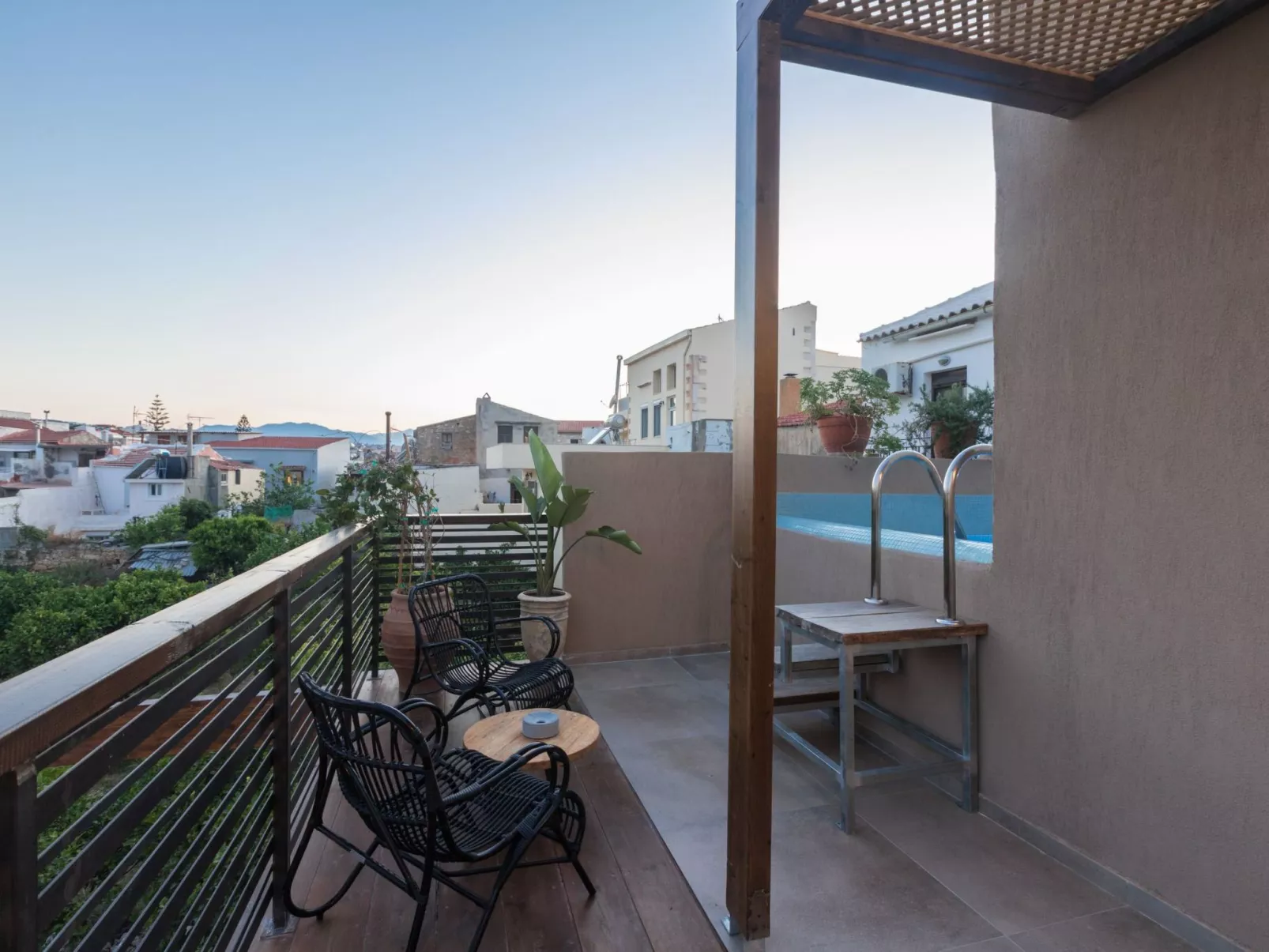 Mit Privatpool für 4 Personen ca. 85 m&sup2; in Rethymnon, Kreta (Nordküste Kre-Dehors
