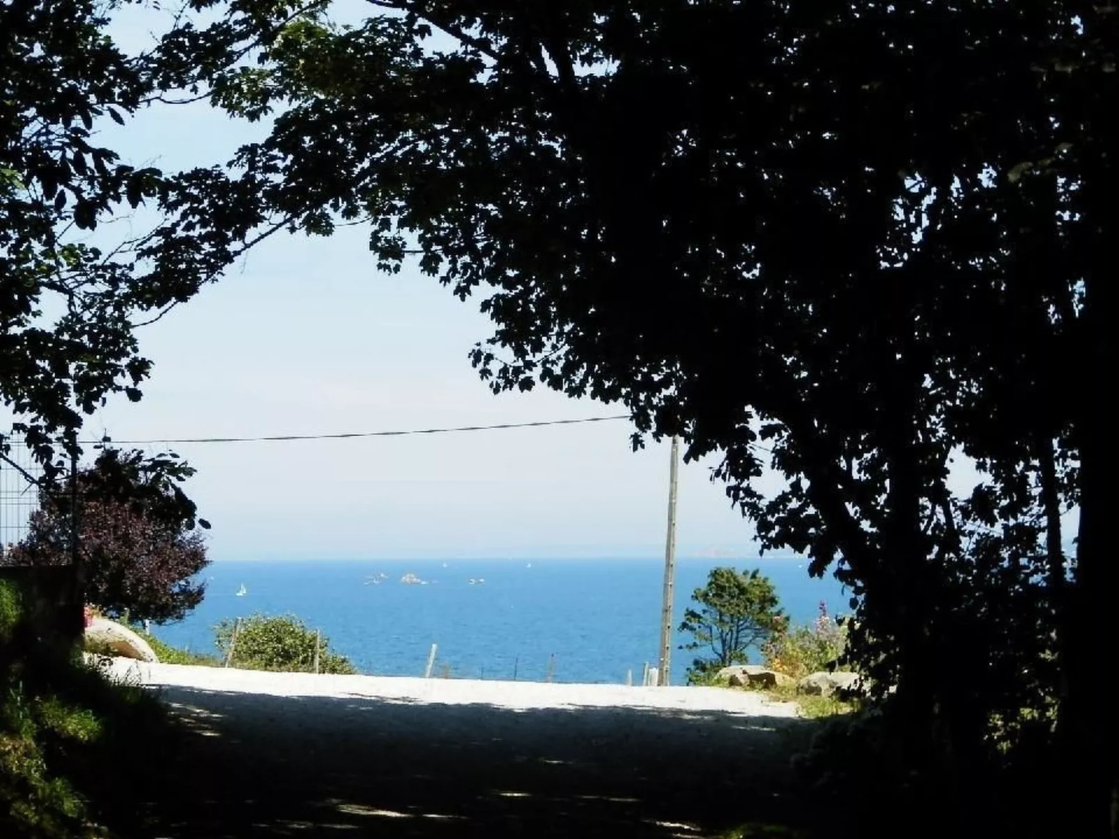 "Tromeal Lasalle" blick auf das Meer. Mit 4 Sternen klassifiziert-Outside