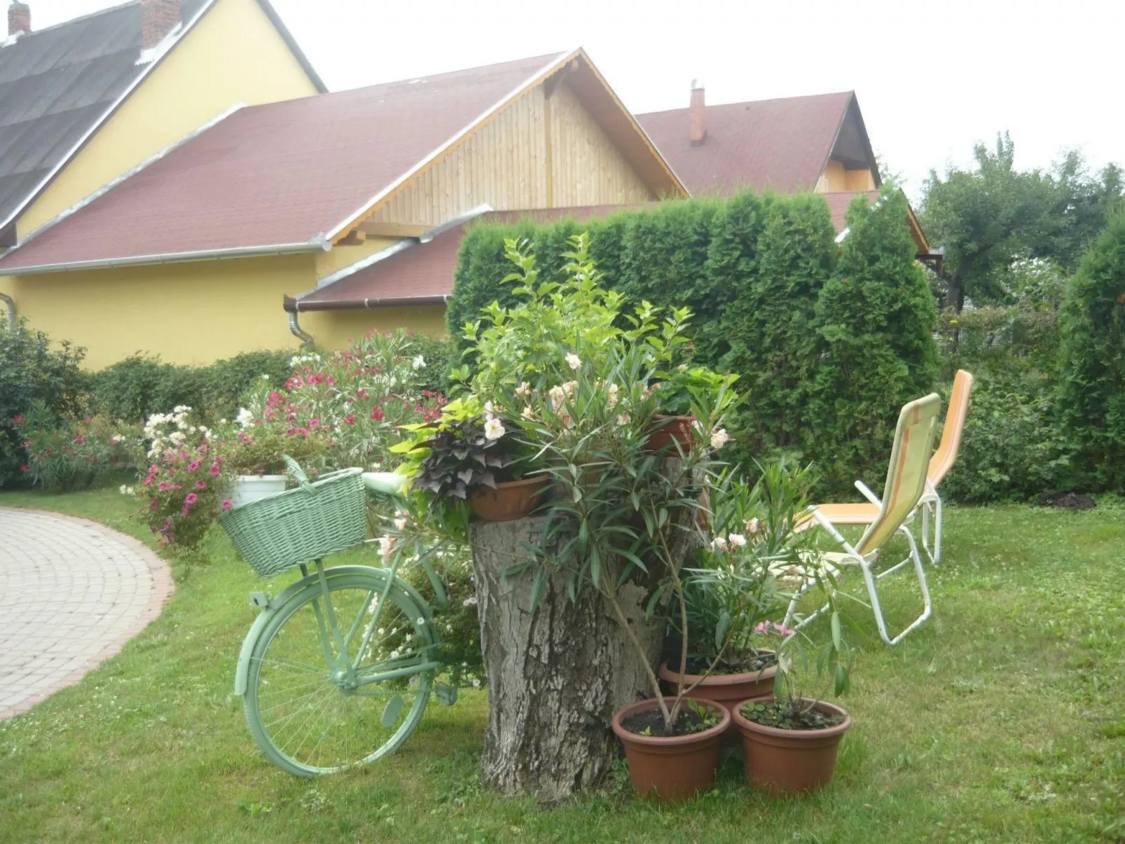 Appartement in Fonyód mit Schönem Garten-Dehors