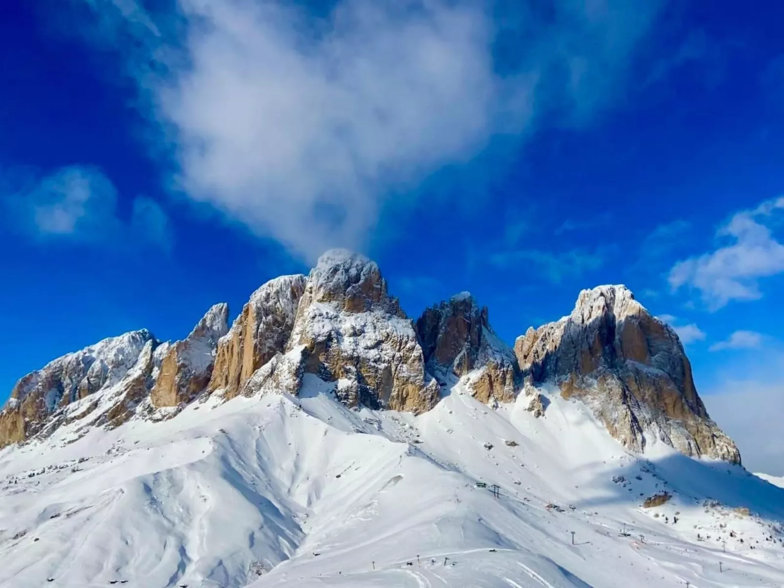 Cesa Vedla DOLOMITES-Draußen