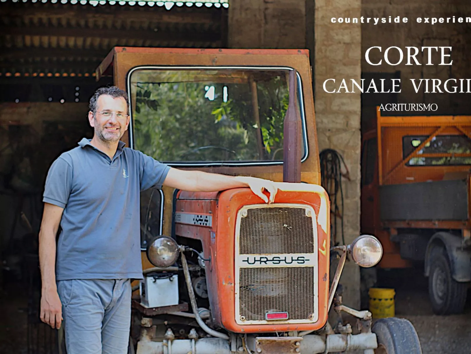 Das Landgut "Corte Canale Virgilio" mit Balkon-Dehors