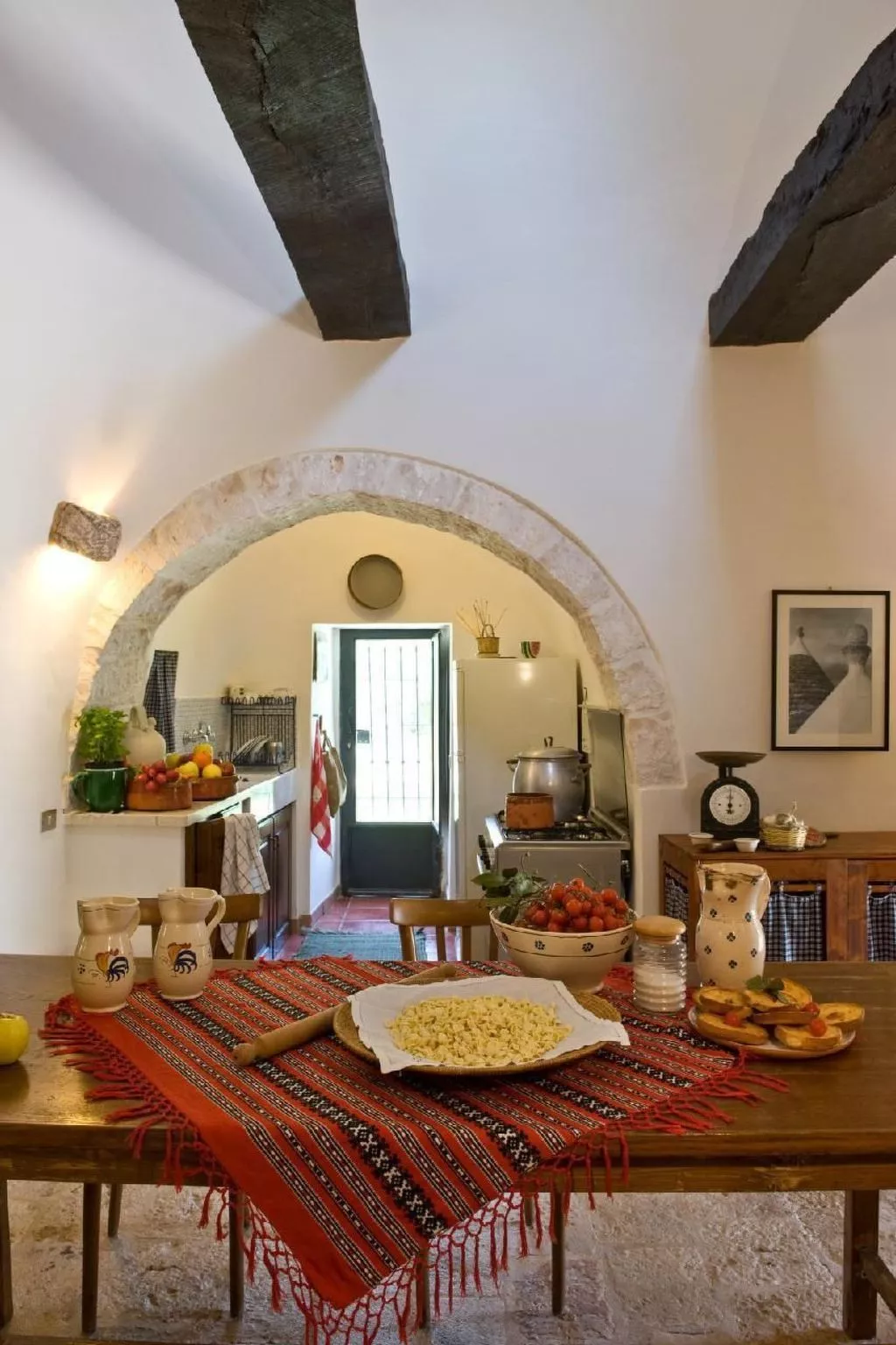 11 Trulli in Martina Franca mit privatem Pool-Dedans