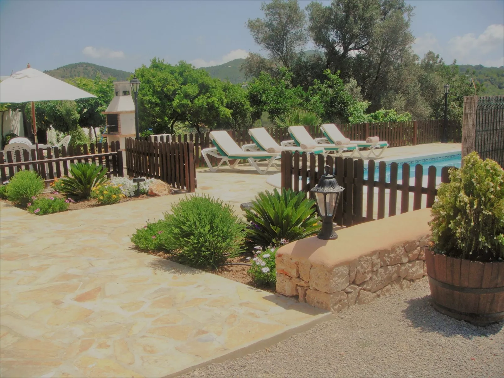 Villa Can Juanó mit privatem Pool-Dehors