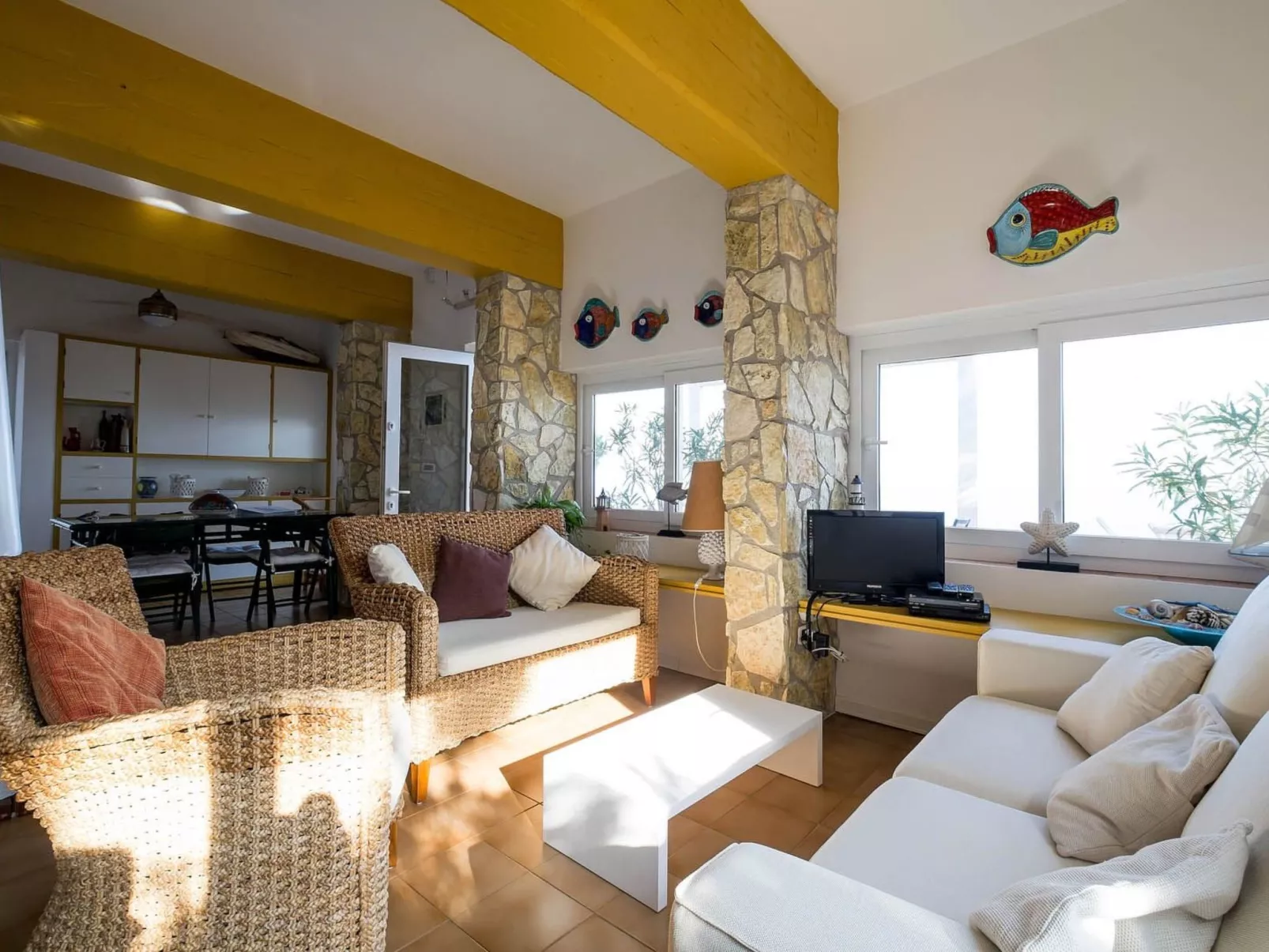 Ferienvilla 'Laura Marie' mit Wasserblick-Drinnen