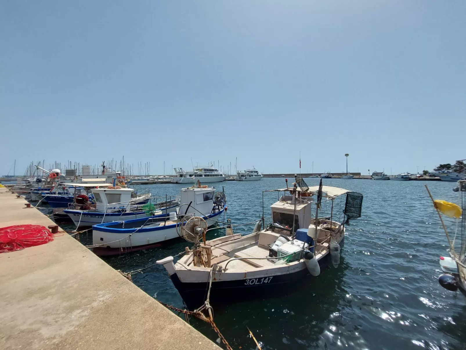 Haus in La Caletta mit Garten und Grill-Area