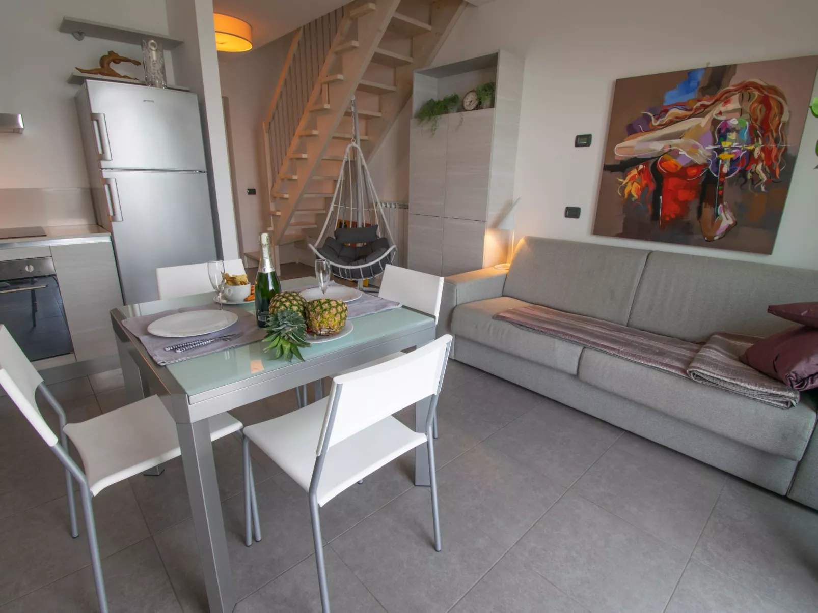 Terrazza a Lago - Dreizimmerwohnung mit Terrasse und Schwimmbad