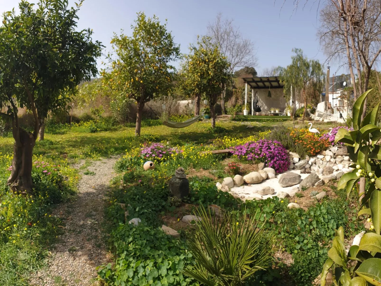 Das Lotus-Haus-Outside