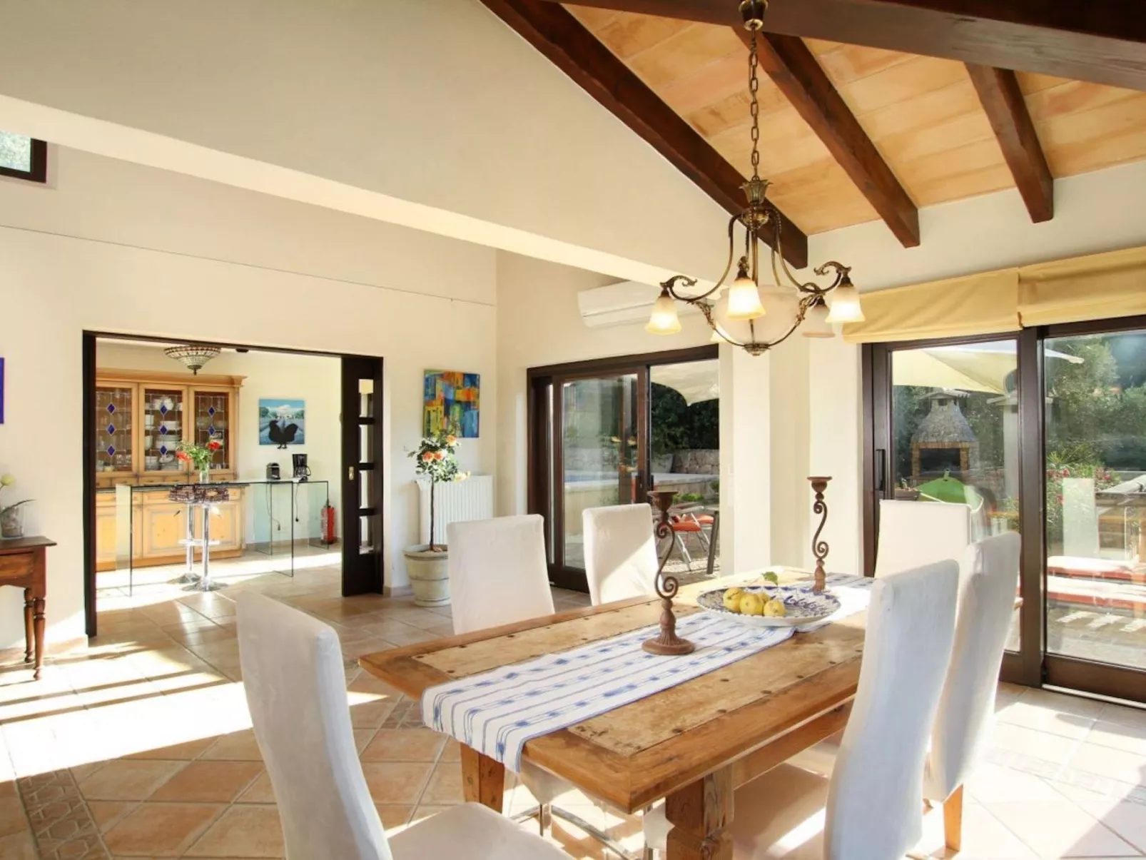 Villa Llop. Wunderschöne moderne Villa mit Sauna-Inside