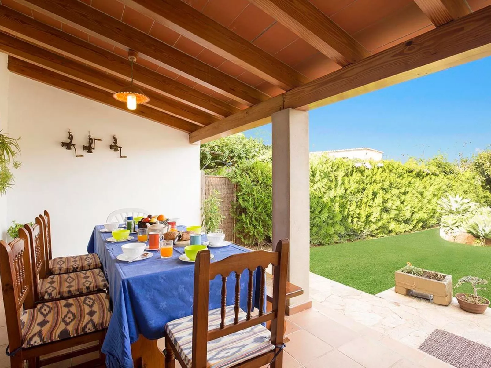 Villa Assumpció in Pollença mit Pool und Grill-Draußen