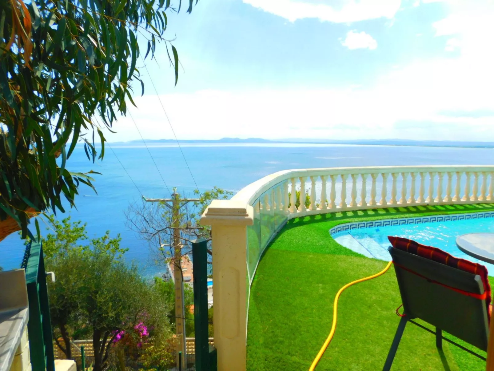 Mit einzigartigem Meerblick-Dehors