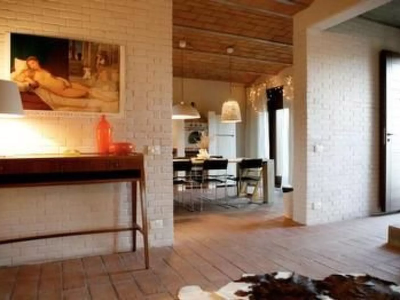 In Montescudaio mit Großem Garten-Drinnen