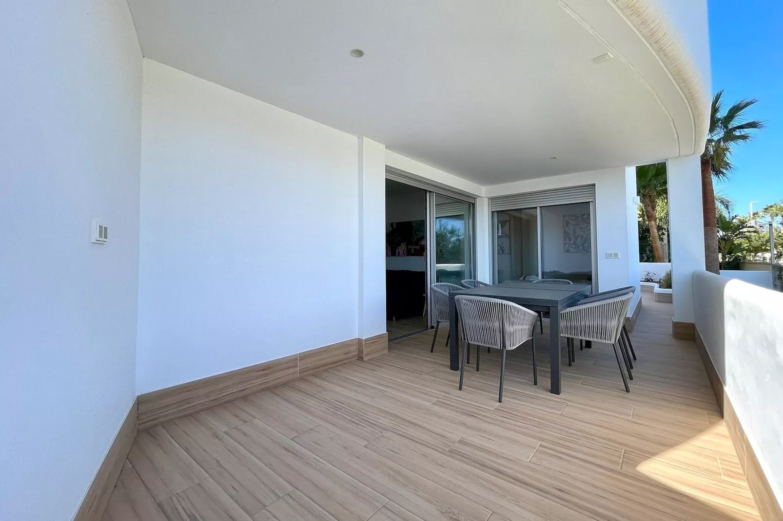 Apartamento Playa Granada Beach & Golf 13-Balcon-terrasse
