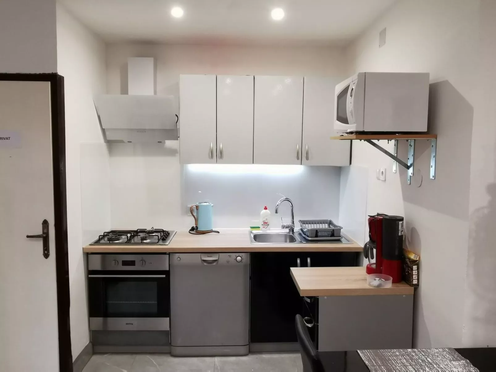 Charmante Ferienwohnung in Baška mit Eigener Terrasse-Drinnen