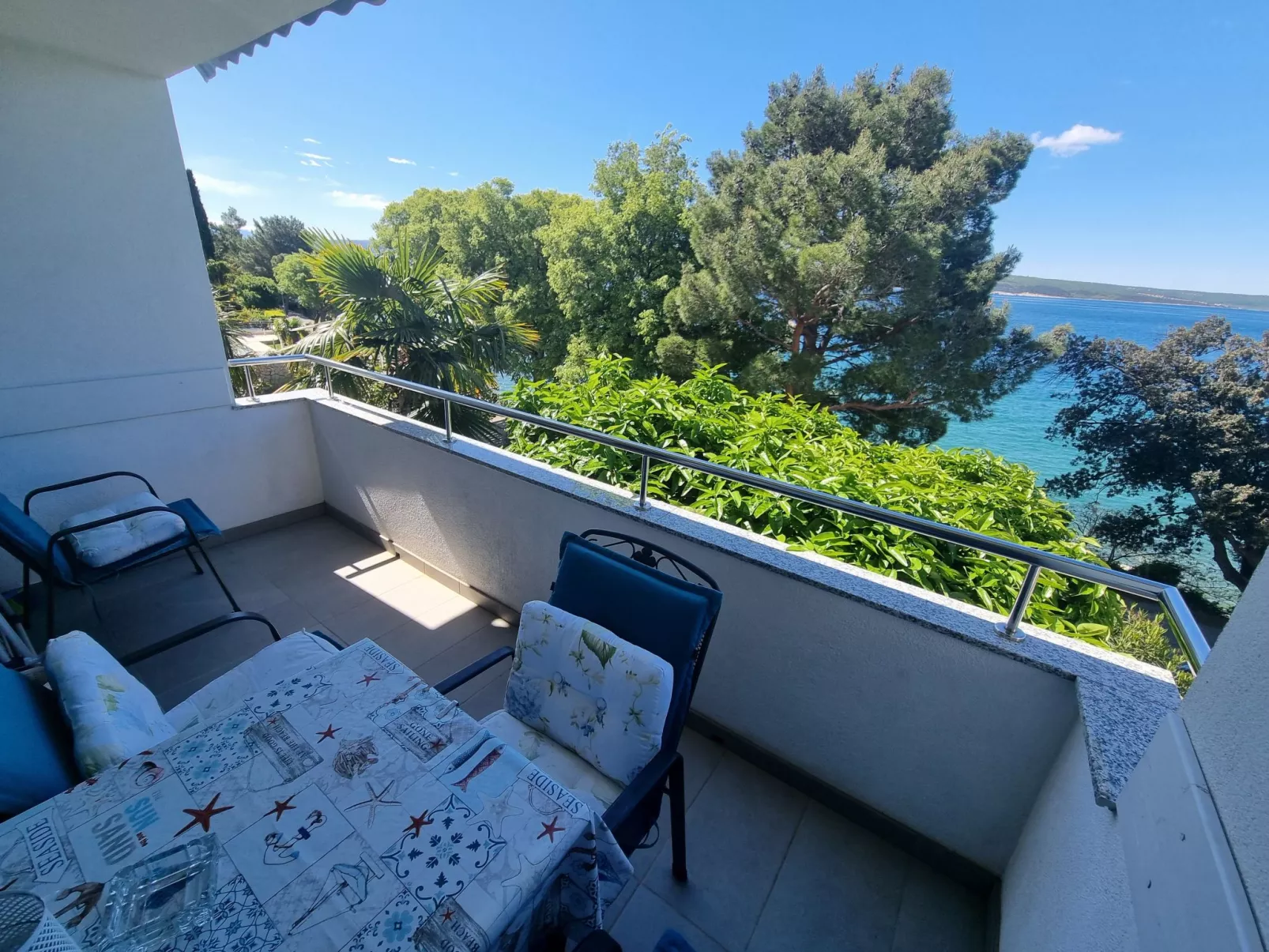 Wohnung 10m vom Strand entfernt-Draußen