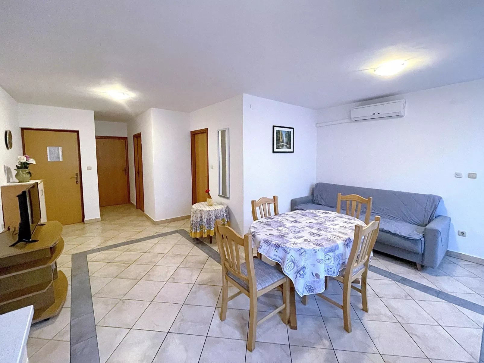 Appartement in Baška mit Eigener Terrasse