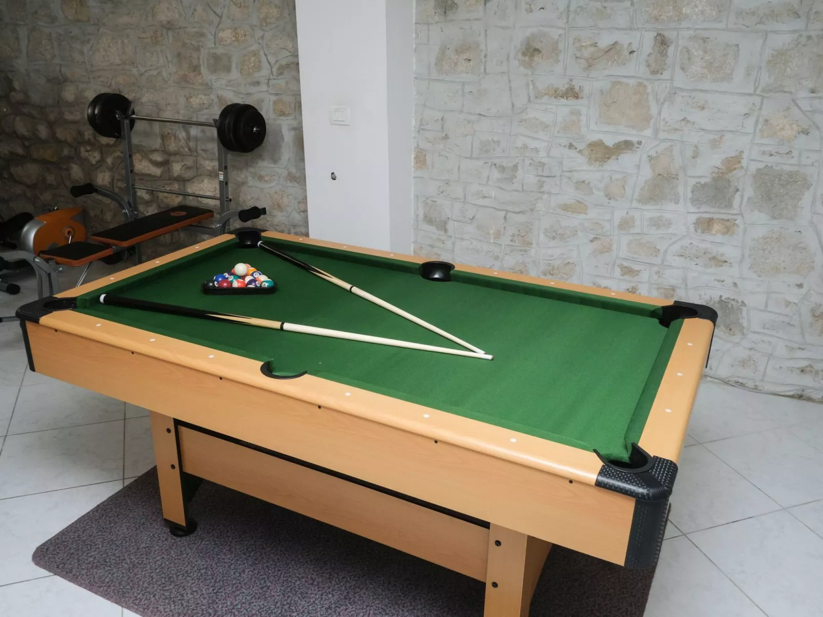 Mit Whirlpool-Drinnen